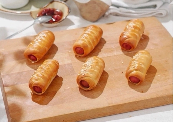 Сосиски в тесте мини 